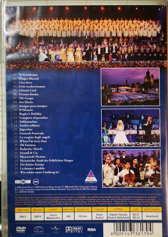 Andre Rieu - Live In Maastricht 2 (2008) (DVD)