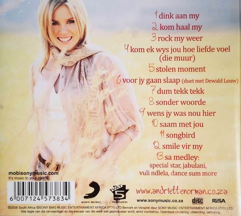Andriette - Dink aan My (CD)