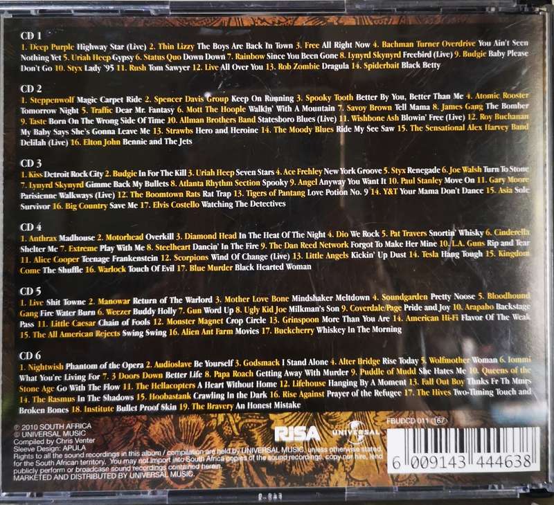 Another 100 Rock Essentials (6-CD)