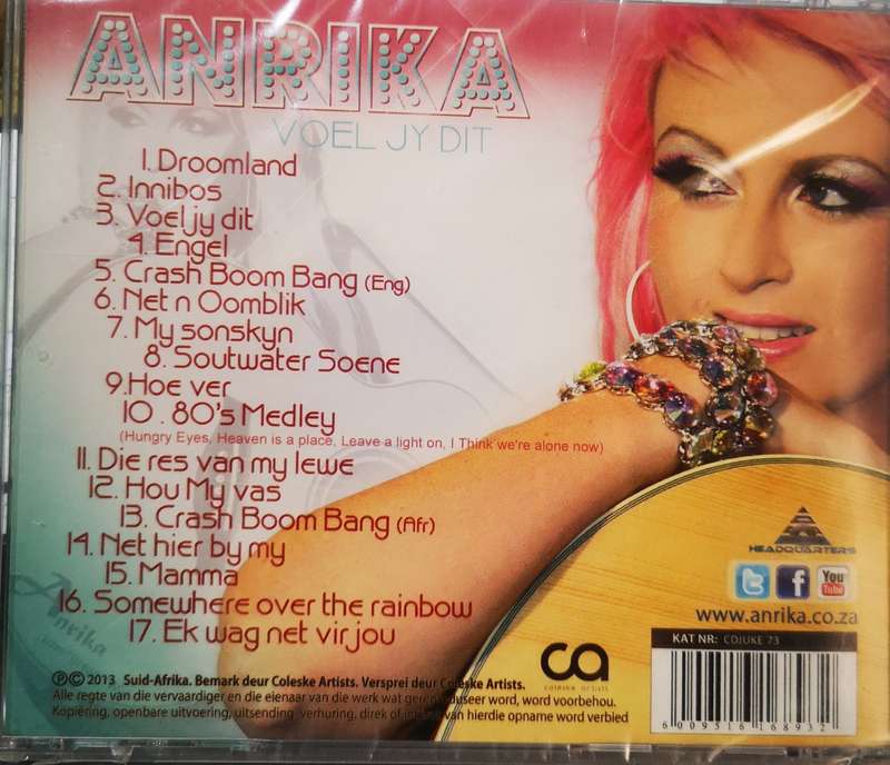 Anrika - Voel Jy Dit (CD) [New]