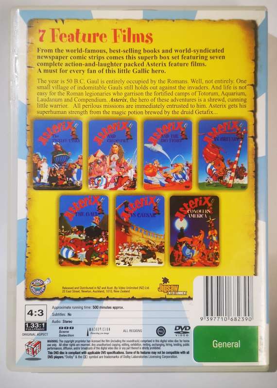 Asterix - 7 Crazy Adventures (7-DVD)