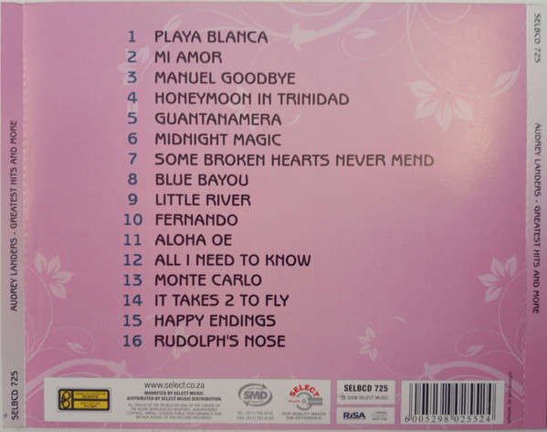 Audrey Landers - Greatest Hits And More (CD) [New]
