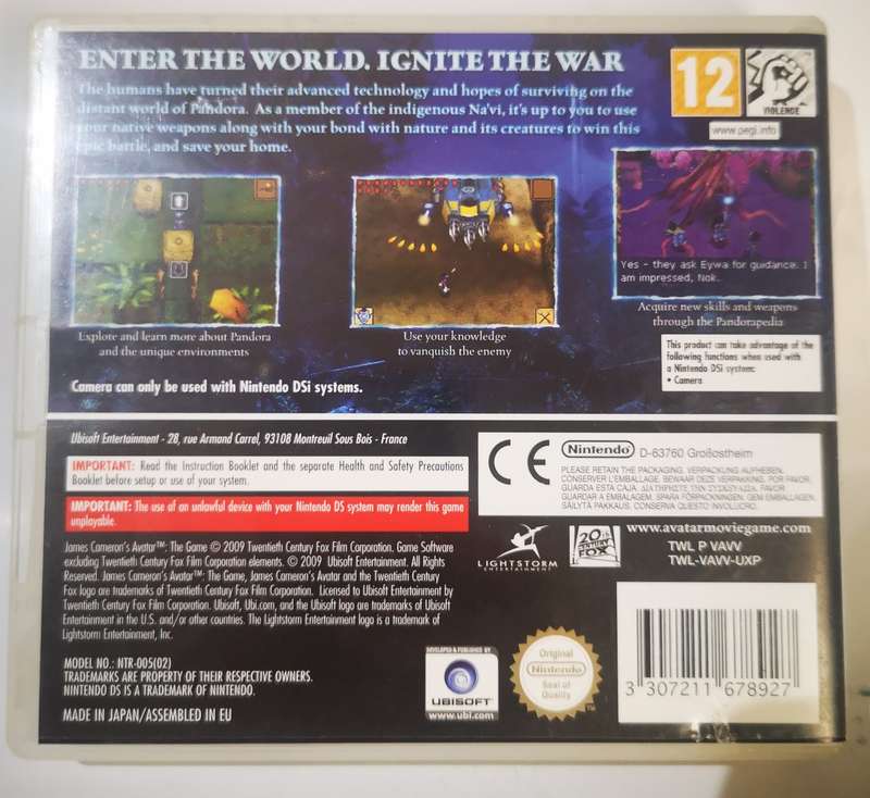 Avatar - The Game (Nintendo DS)
