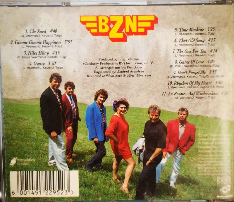 BZN - Rhythm Of My Heart (CD)