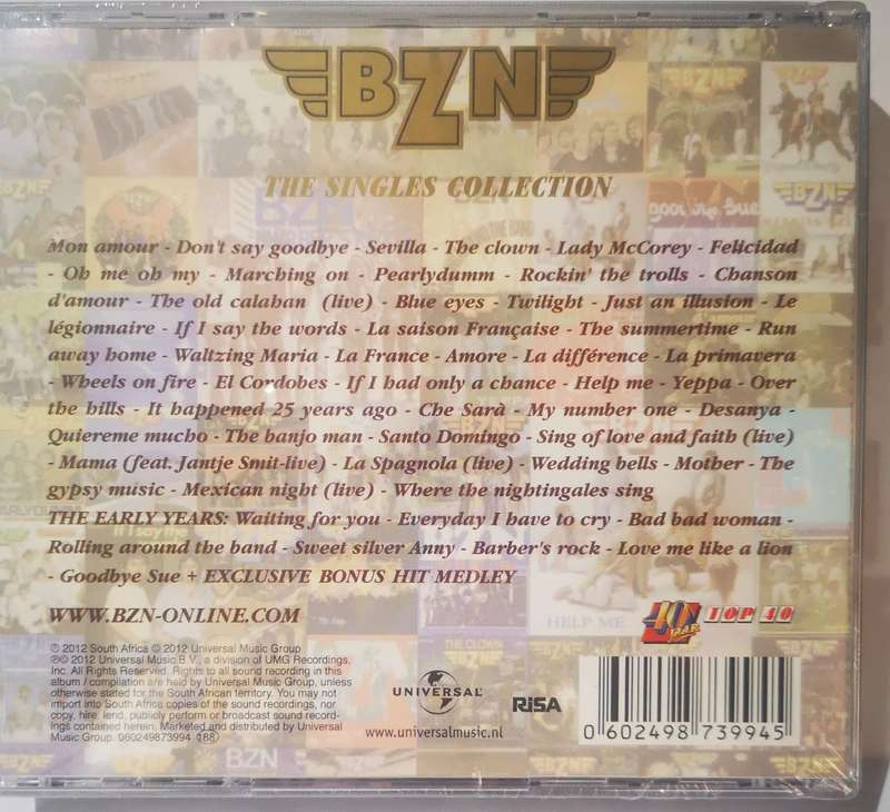 BZN - The Singles Collection (3-CD) [New]