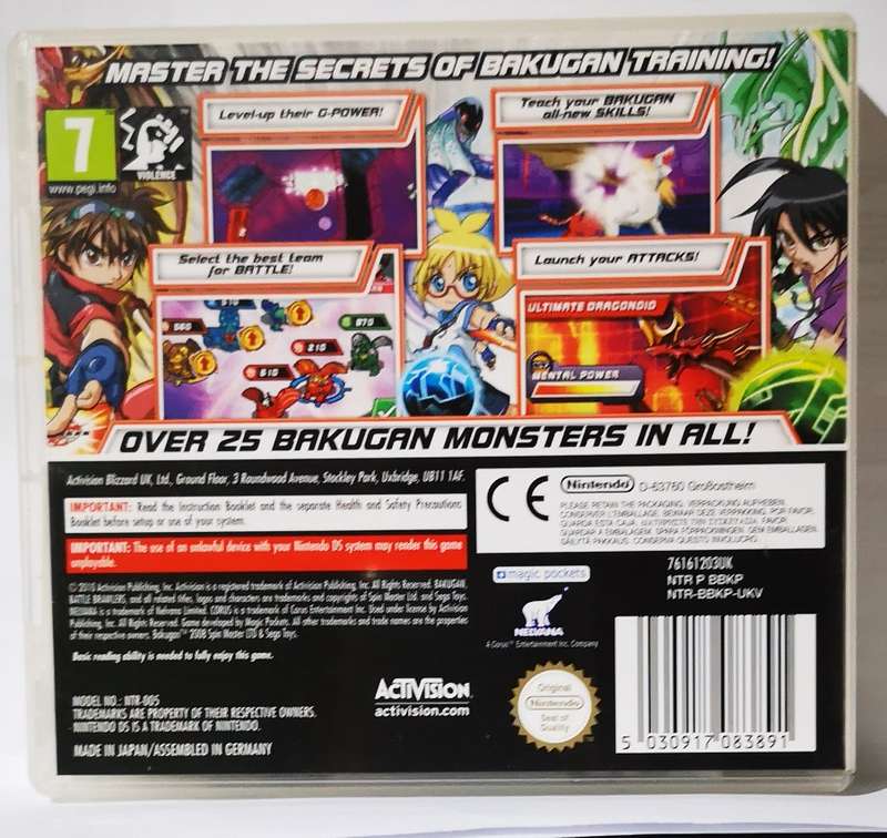 Bakugan - Battle Brawlers (Nintendo DS)