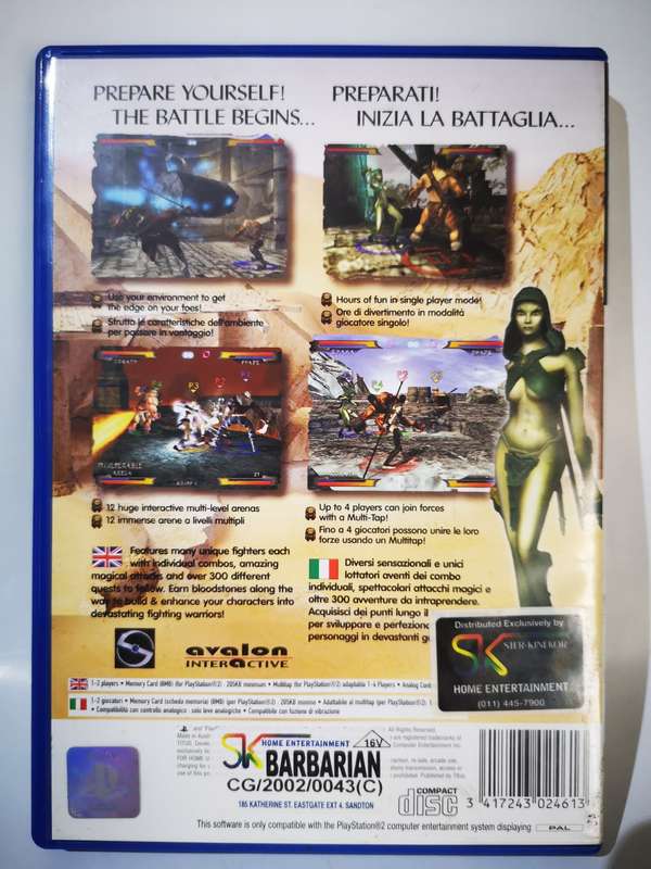 Barbarian (PS2)
