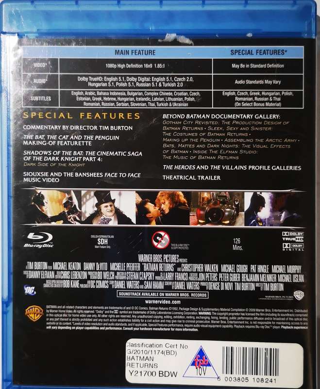 Batman Returns (Blu-Ray)