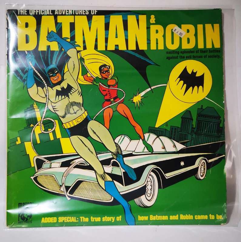 Batman & Robin + Superman Official Adventures COMBO (Vinyl) VG++