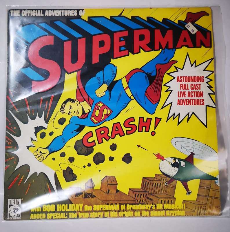 Batman & Robin + Superman Official Adventures COMBO (Vinyl) VG++