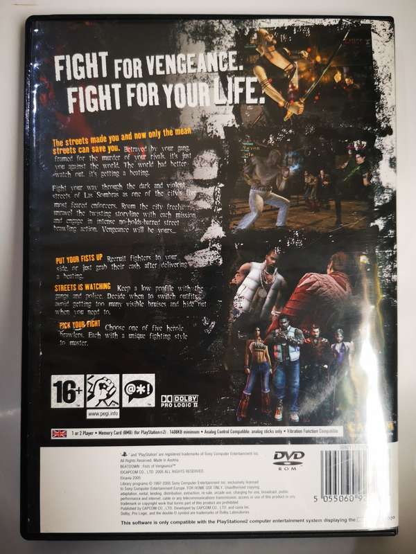 Beat Down - Fists of Vengeance (PS2)
