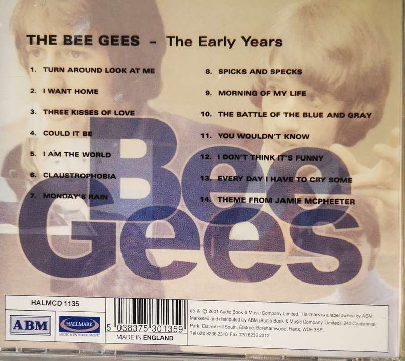 Bee Gees - The Early Years (CD)
