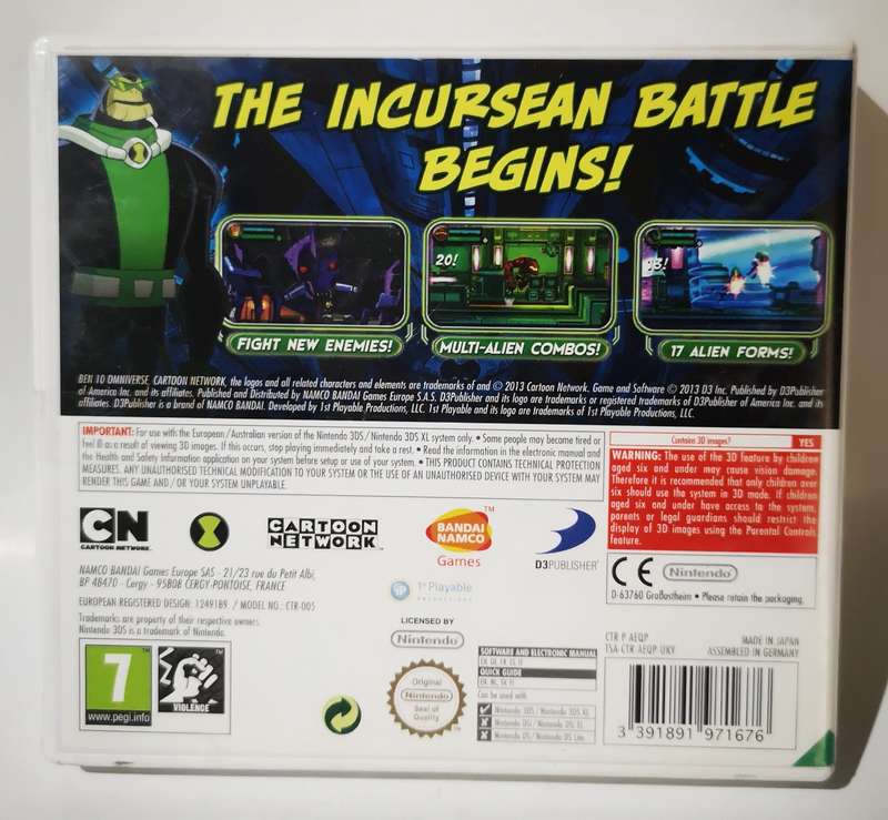 Ben 10 Omniverse 2 (Nintendo 3DS)