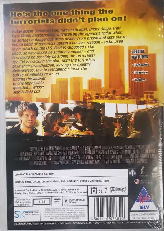 Black Dawn - Stevel Seagal (DVD) [New]