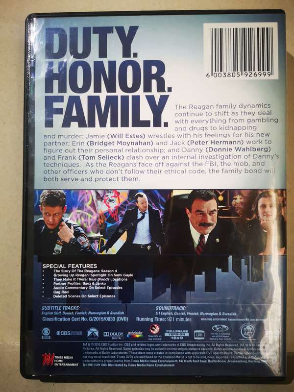 Blue Bloods - Season 4 (6-DVD)