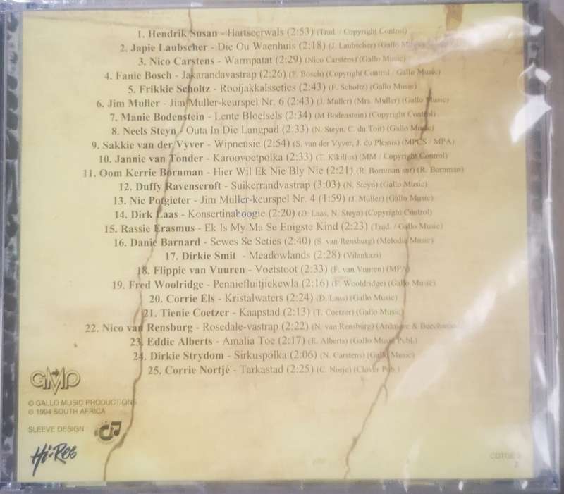 Boeremusiektreffers - Verskeidenheid (CD) [New]