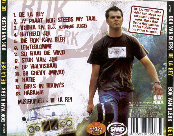 Bok van Blerk - De La Rey (CD) [New]