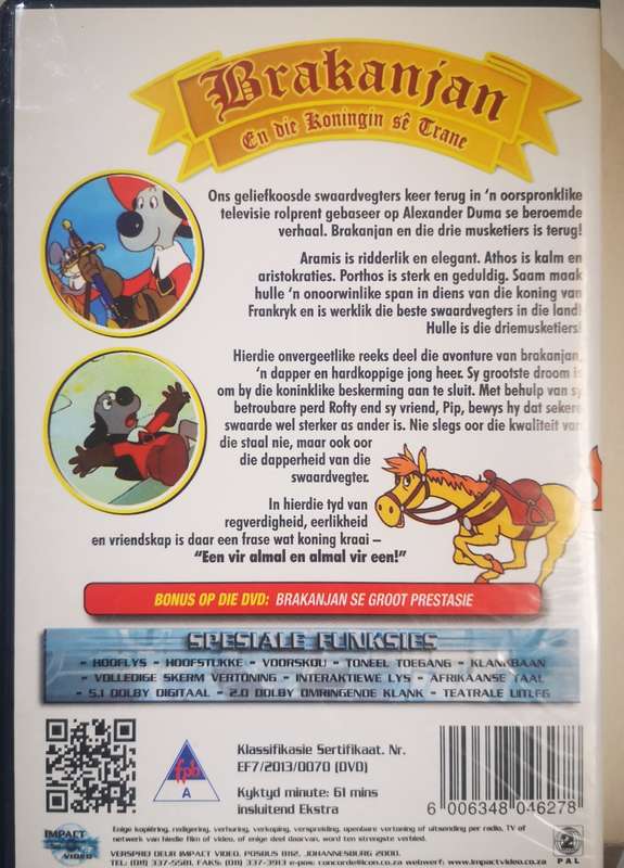 Brakanjan - En Die Koningin se Trane (DVD)