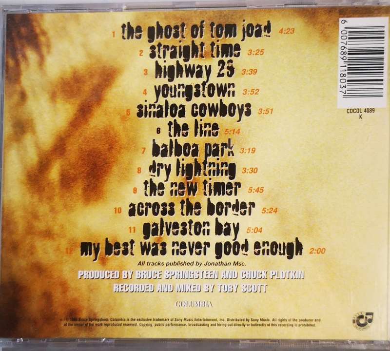 Bruce Springsteen - The Ghost Of Tom Joad (CD)