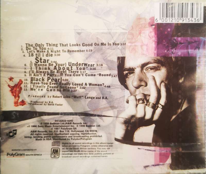 Bryan Adams - 18 Till I Die (CD) (Purple)