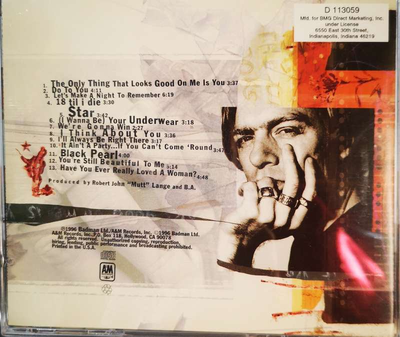 Bryan Adams - 18 Till I Die (CD) (Brown)