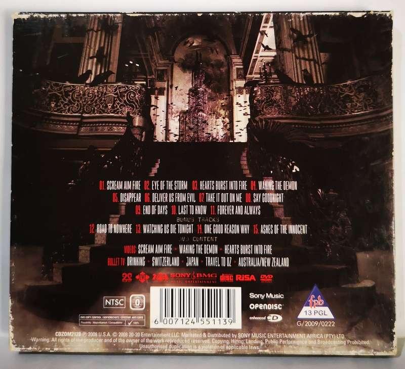 Bullet For My Valentine - Scream Aim Fire (Deluxe Edition) (CD+DVD)