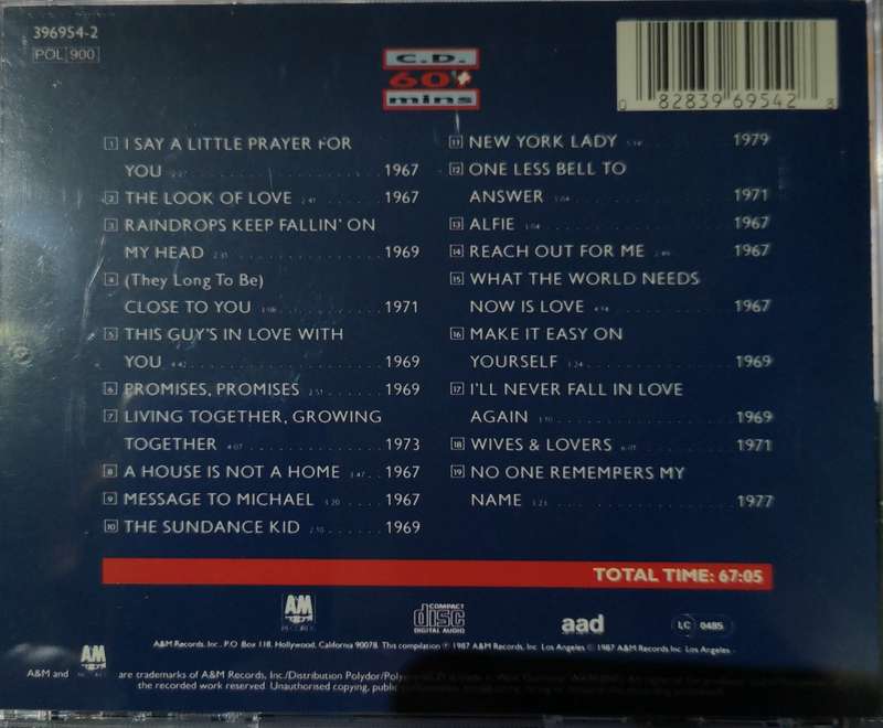 Burt Bacharach - Make it Easy on Yourself (CD)