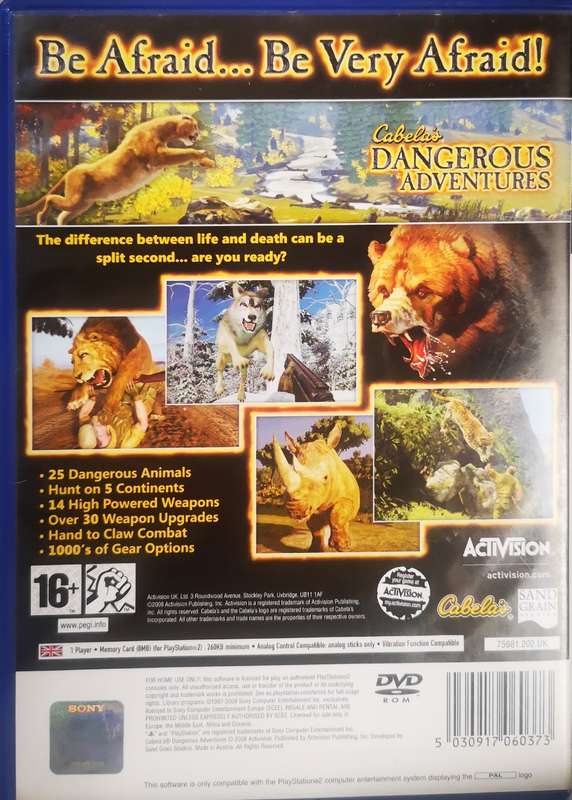 Cabela's Dangerous Adventures (PS2) 3