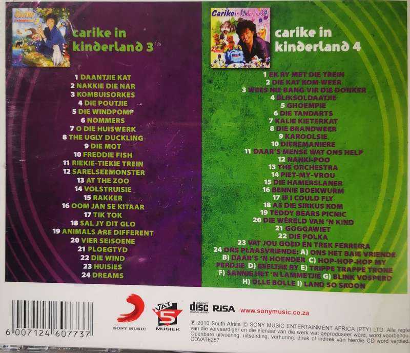 Carike Keuzenkamp - Carike In Kinderland 3 & 4 (CD)