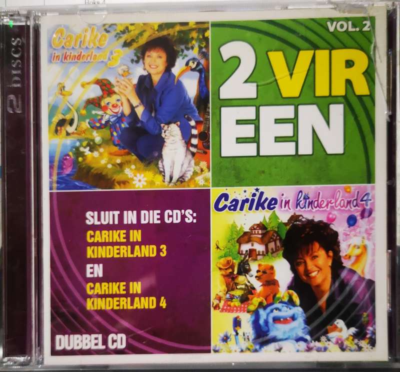 Carike Keuzenkamp - Carike In Kinderland 3 & 4 (CD)