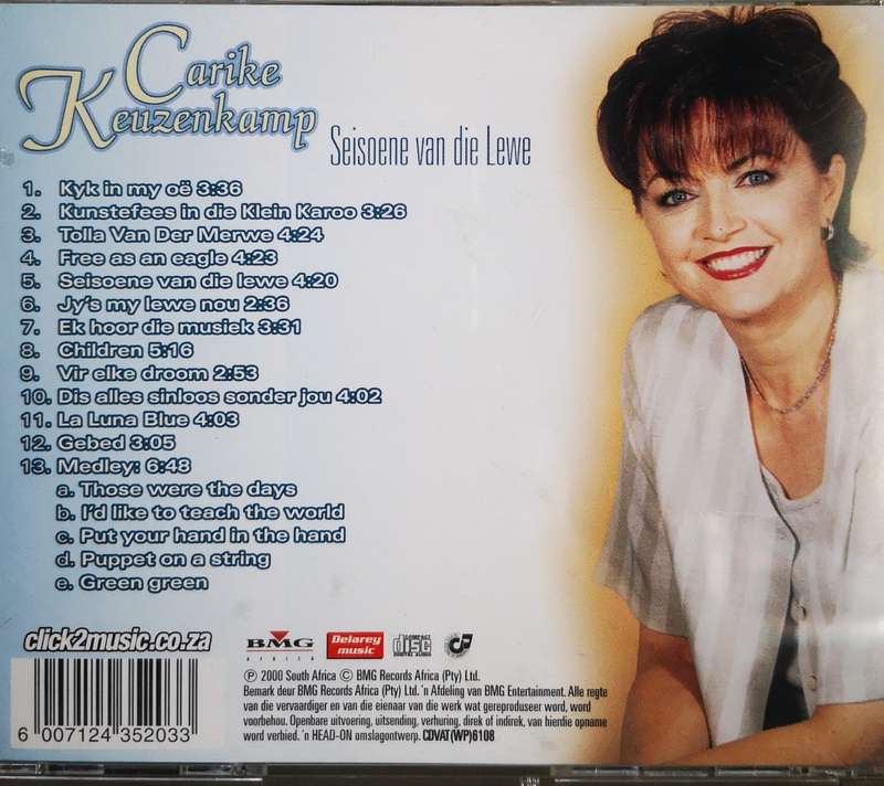 Carike Keuzenkamp - Seisoene van die Lewe (CD)
