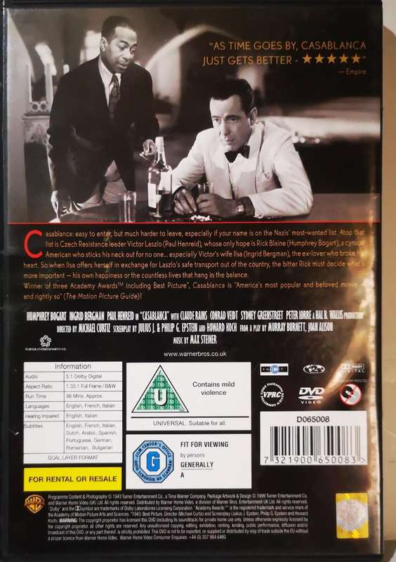 Casablanca (DVD)