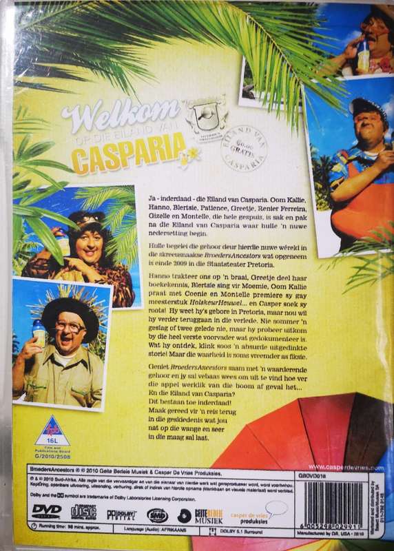 Casper de Vries - Broeders Ancestors (DVD)
