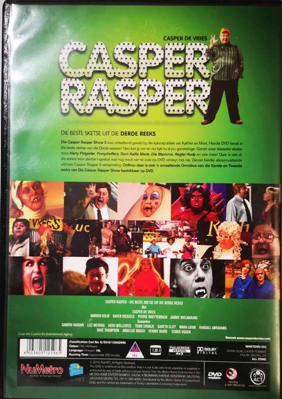 Casper de Vries - Casper Rasper 3 (DVD)