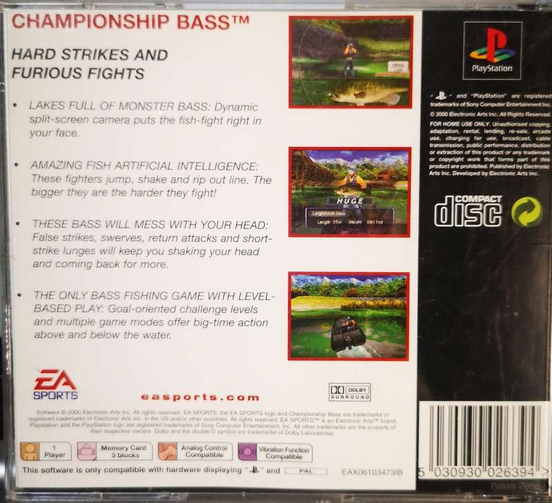 Championship Bass (PS1)