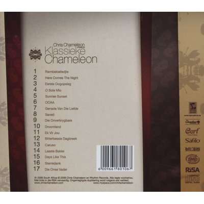 Chris Chameleon - Klassieke Chameleon (CD)