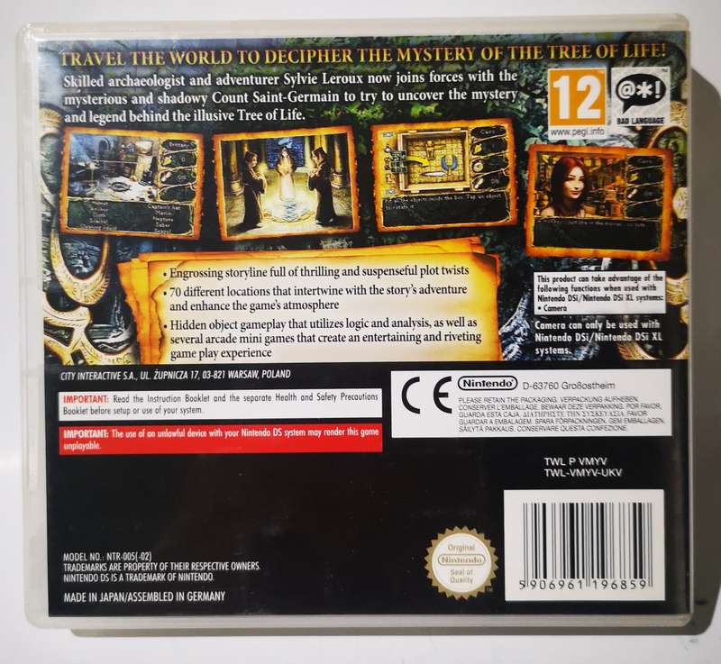 Chronicle Mystery - The Secret Tree of Life (Nintendo DS)