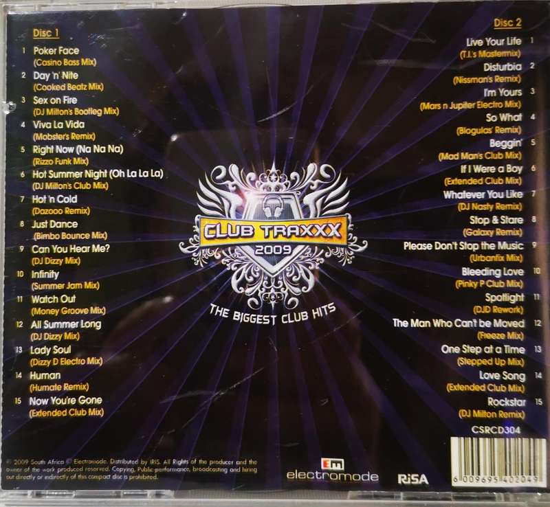 Club Traxxx 2009 (2-CD)