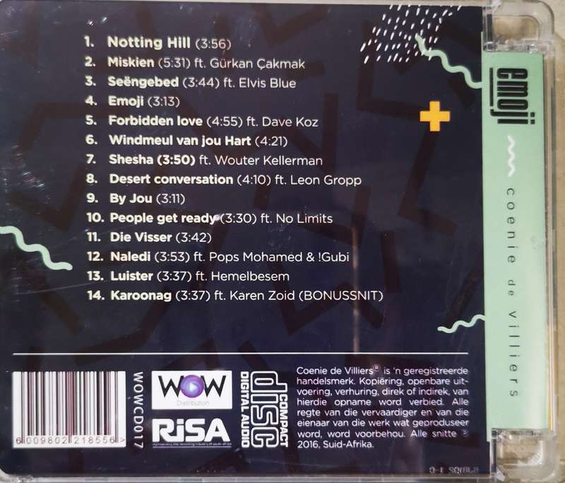 Coenie de Villiers - Emoji (CD)