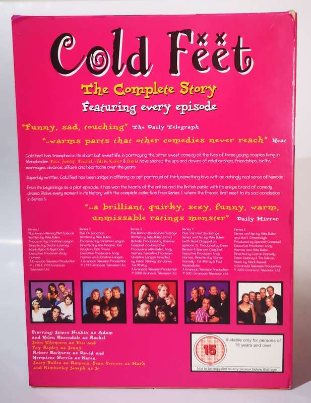 Cold Feet - Complete Season 1-5 (10-DVD)
