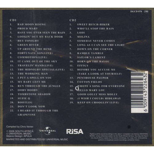 Creedence Clearwater Revival - Gold (CD) [New]