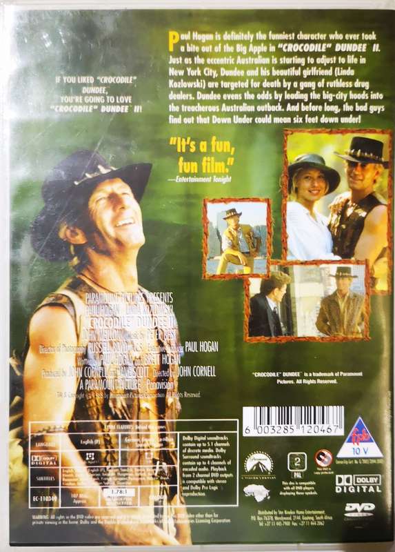 Crocodile Dundee II (DVD)
