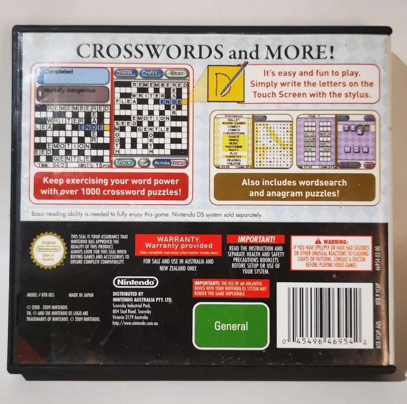 Crossword Collection (Nintendo DS)