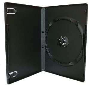 Empty BLACK - Standard DVD Storage Case for One disc (5 Piece) [New]