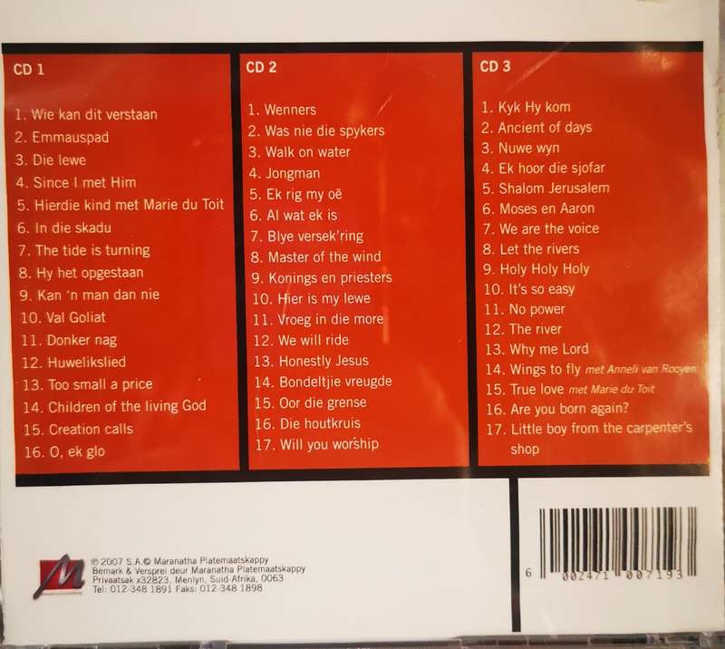 Danie Botha - 50 Gewildste Treffers (3-CD)