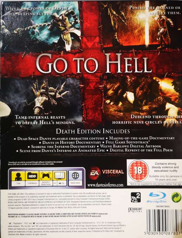 Dante's Inferno - Death Edition (PS3)