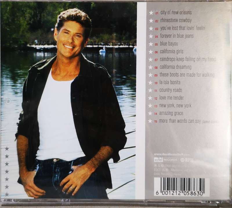 David Hasselhoff - Sings America (CD)