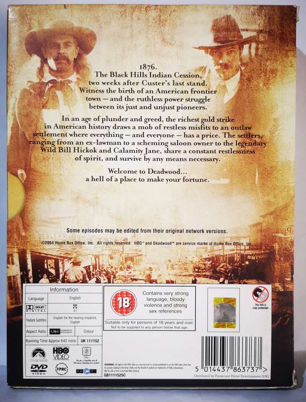 Deadwood - Complete Season 1 (4-DVD)