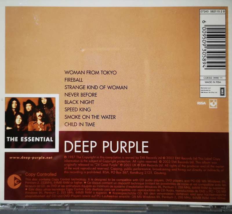Deep Purple - The Essential (CD)