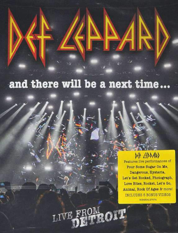 Def Leppard - And There Will Be A Next Time... Live From Detroit (DVD) [New]